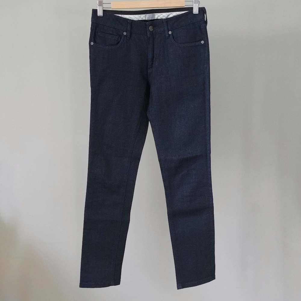 H&M Modern Classic Dark Wash Trouser Jeans Size 27 Straight Leg